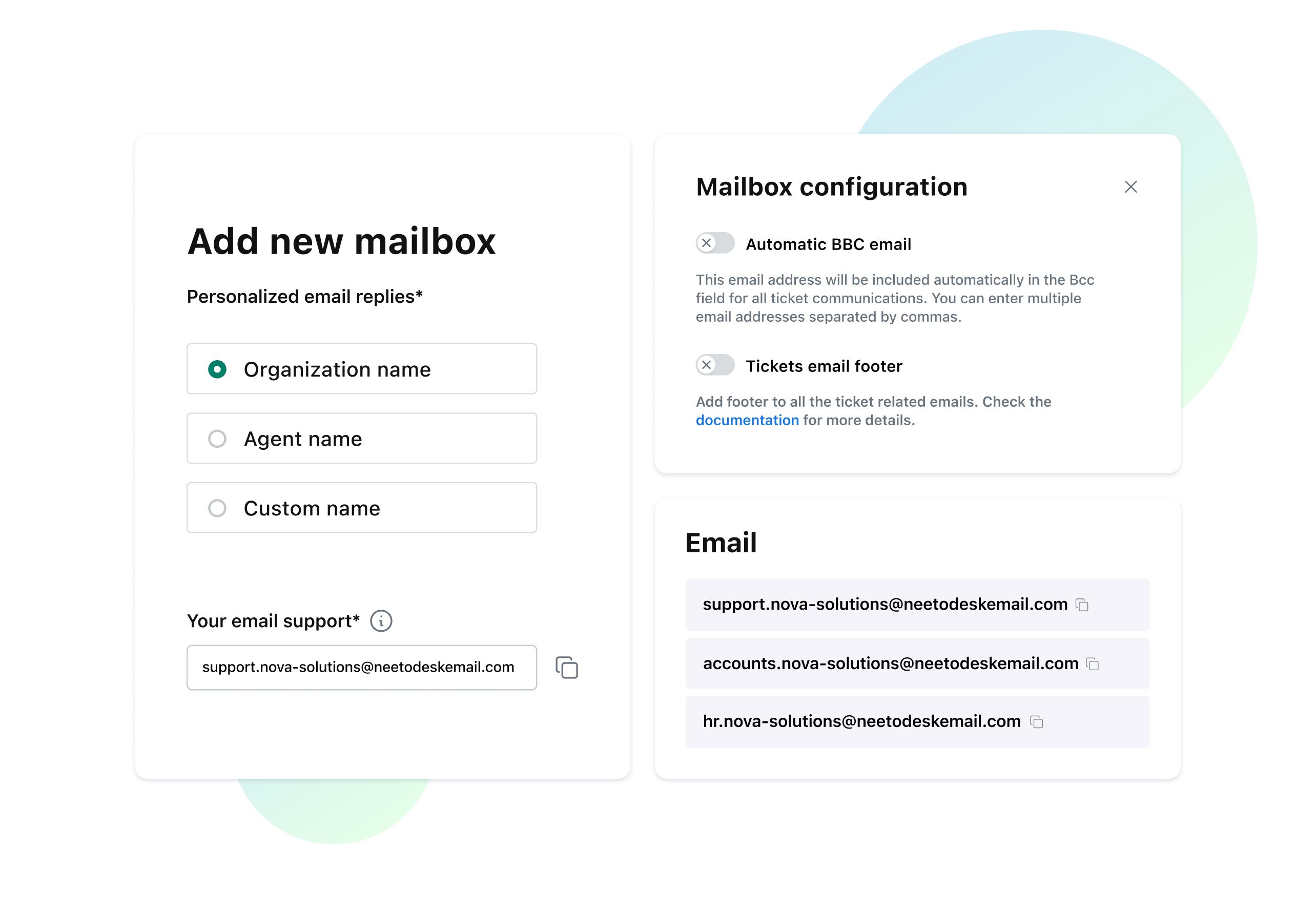 Mailboxes