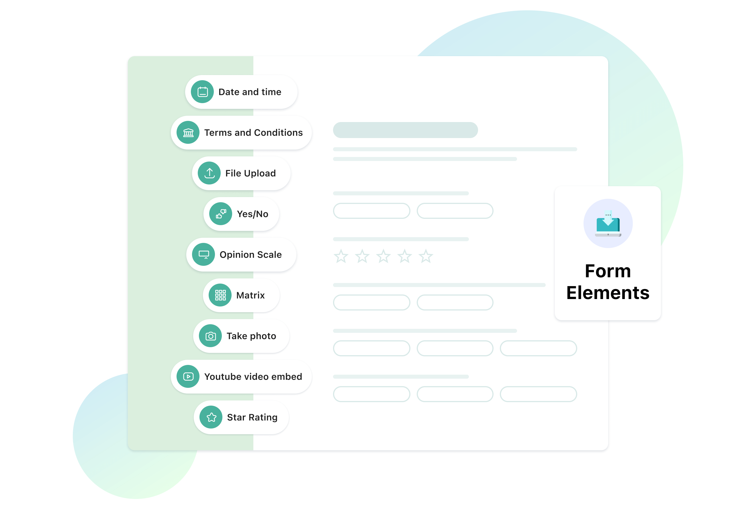 Various Form Elements