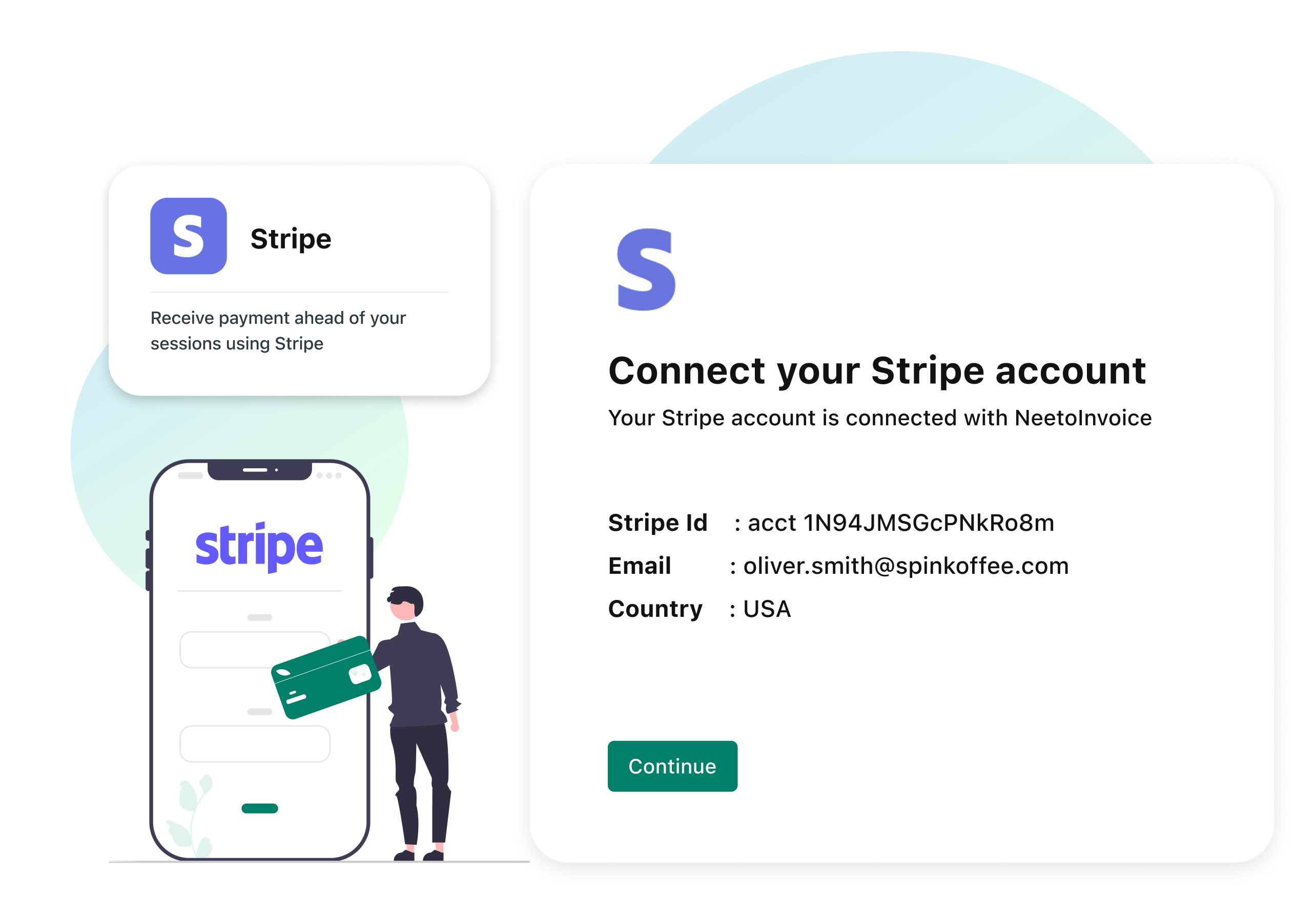 Accept Payment Through Stripe